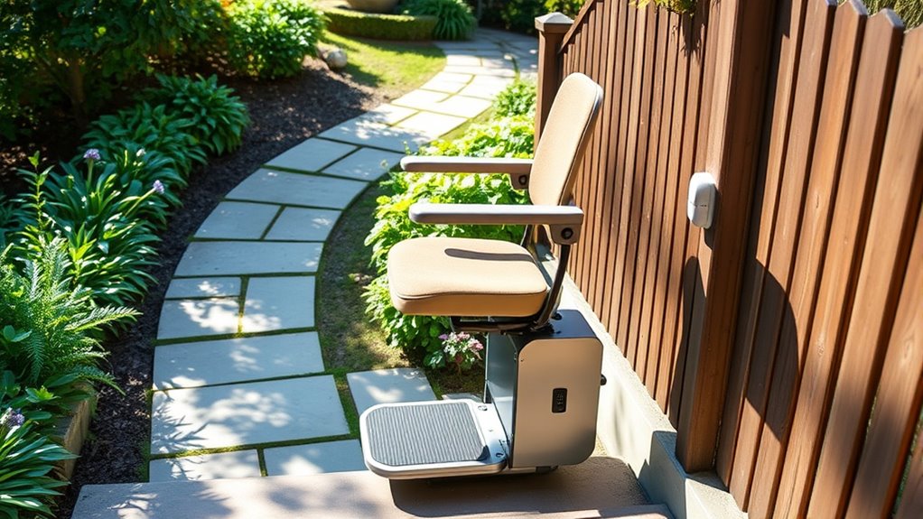 outdoor stair lift considerations