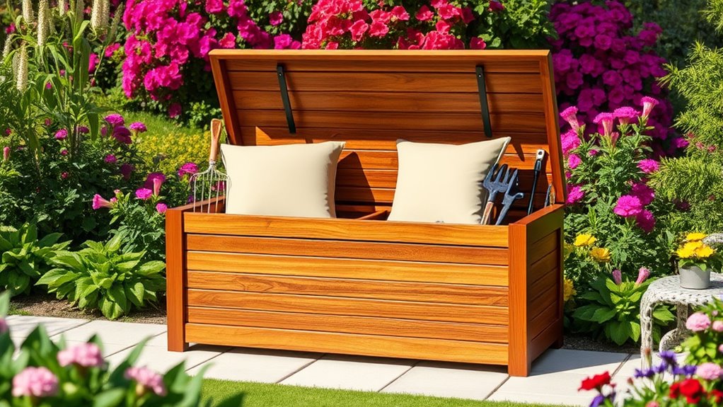 outdoor storage bench considerations