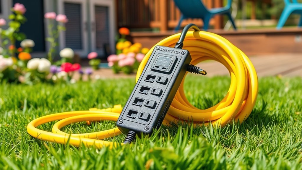 outdoor weather resistant extension cords