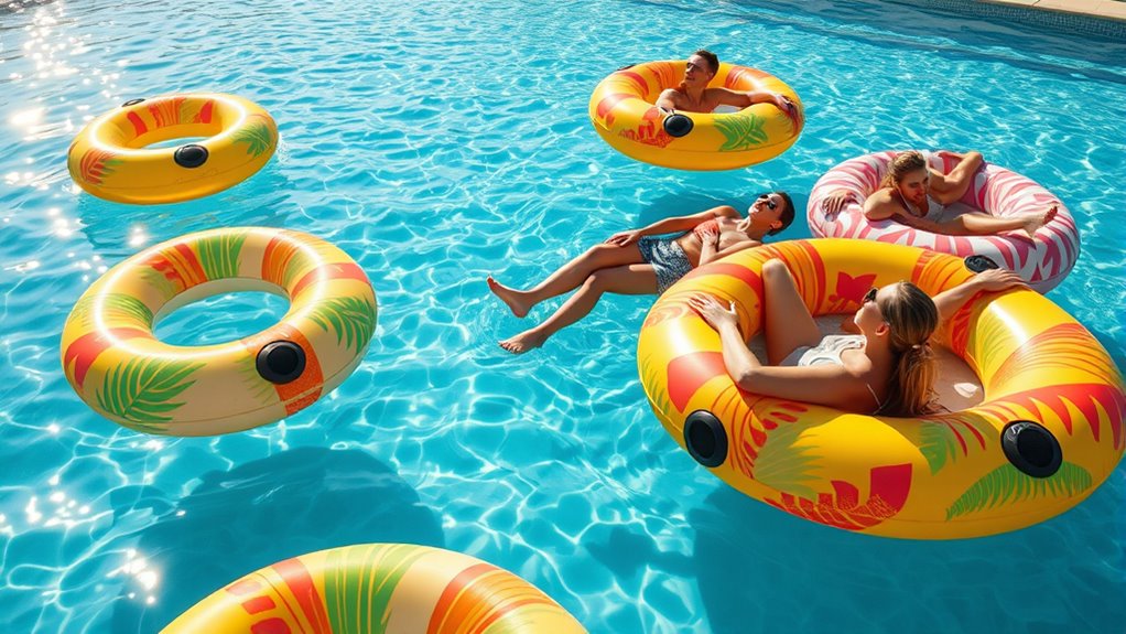 pool float speaker considerations
