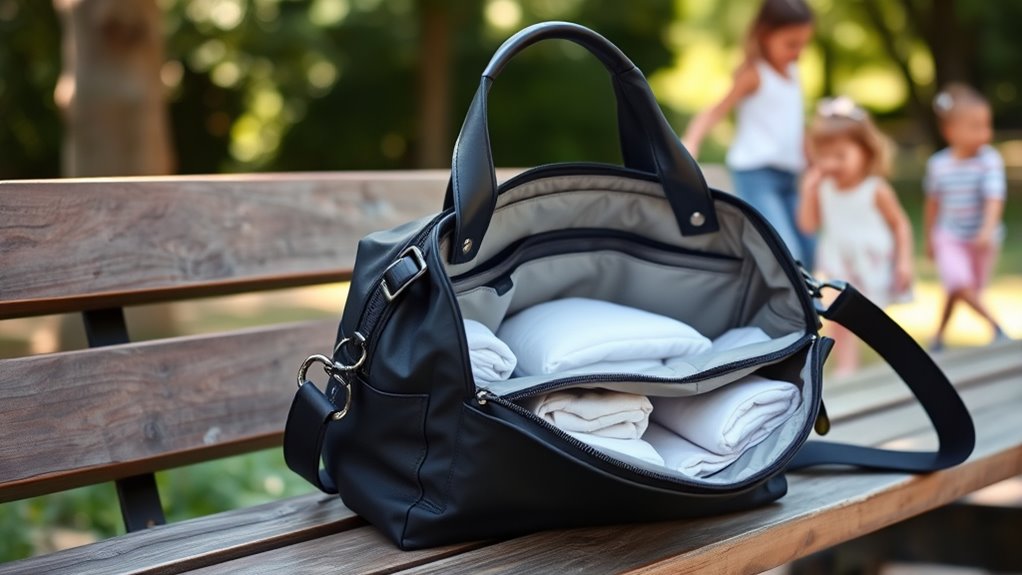 practical organized diaper bag