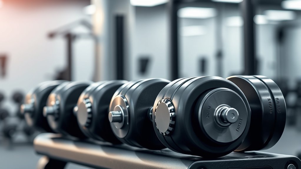 premium adjustable dumbbell features