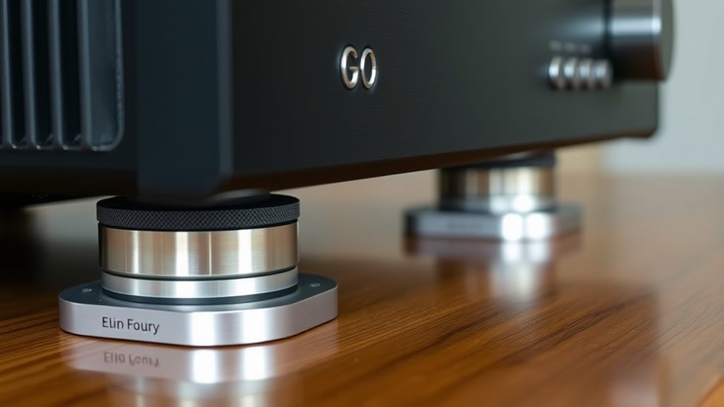 premium audio isolation feet