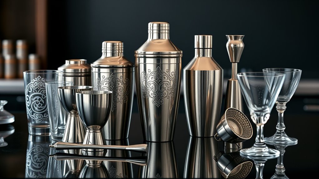 premium cocktail shaker collection