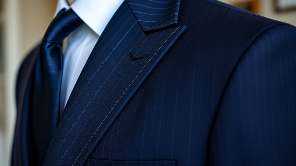 premium custom suit selection