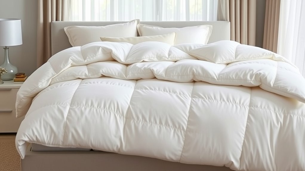 premium goose down comforter selection