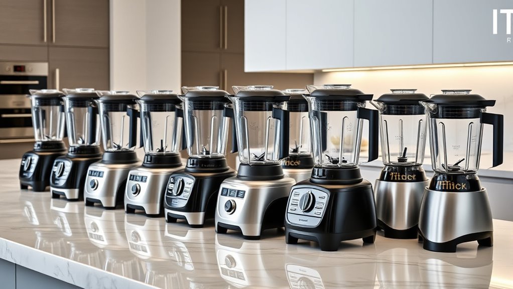 premium power blender selection