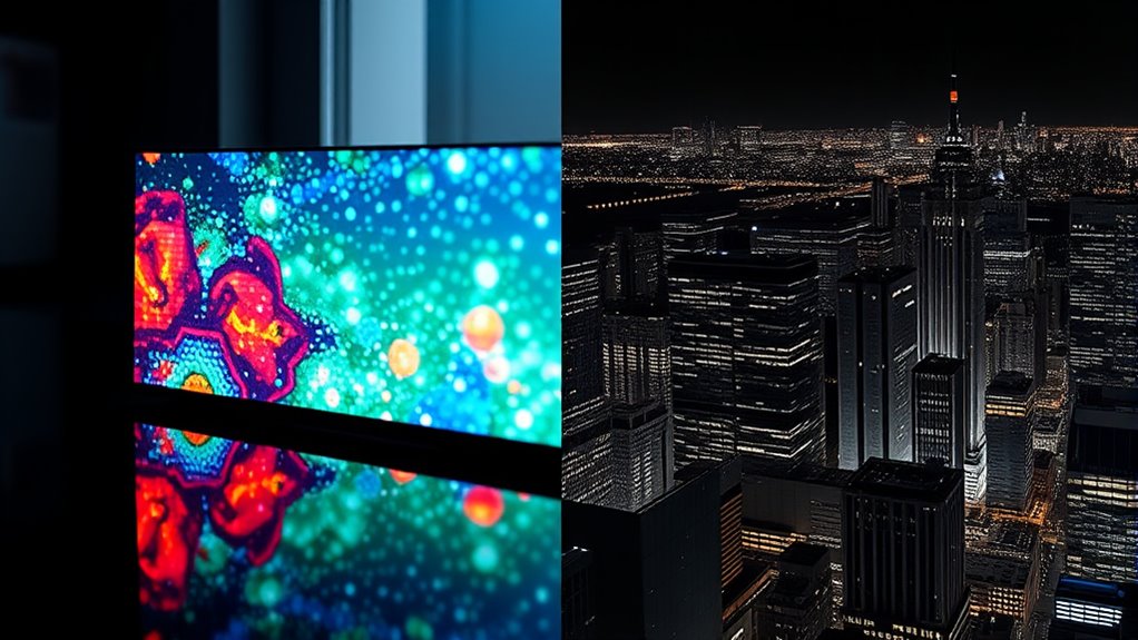 quantum dot vs oled