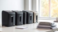 quiet office paper shredders