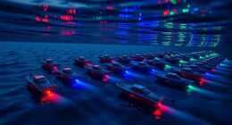 rc bait boats with leds