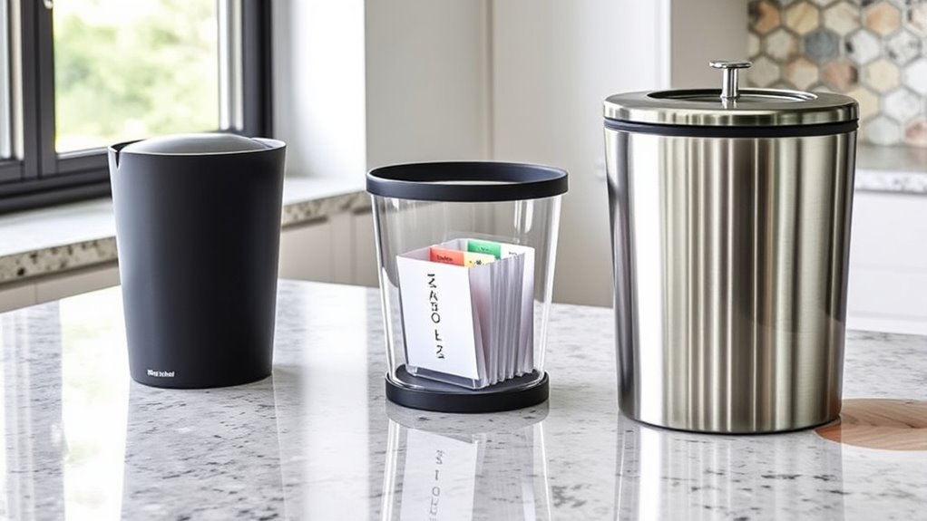 recycling bin selection criteria