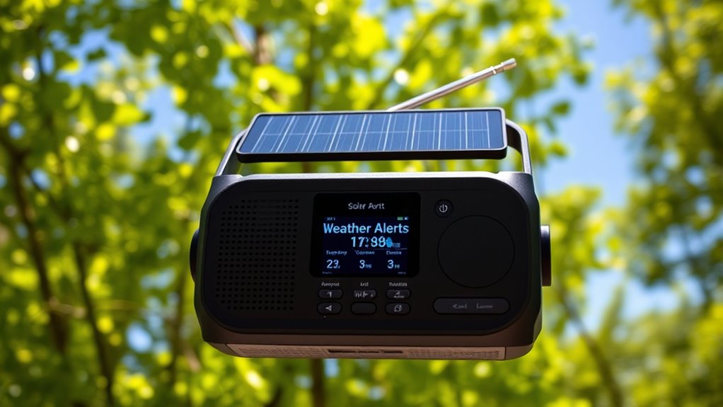 reliable solar powered weather alerts