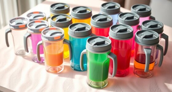 safe elderly spill proof cups