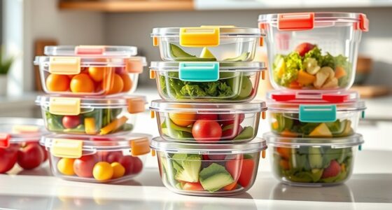 secure locking food containers