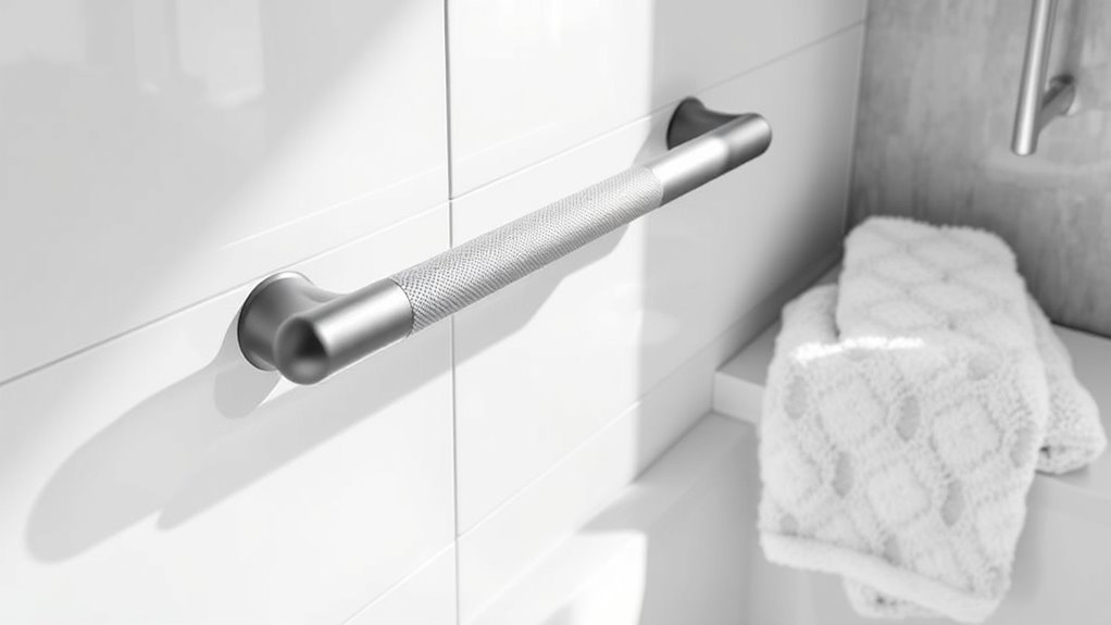 secure reliable bathroom grab bar