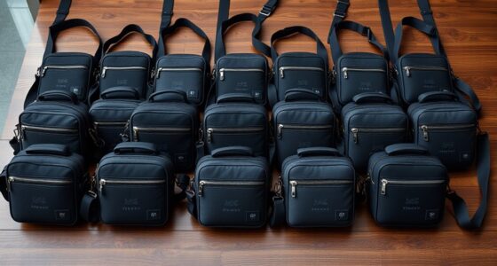 secure rfid blocking crossbody bags