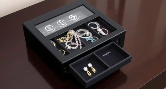 secure stylish jewelry storage