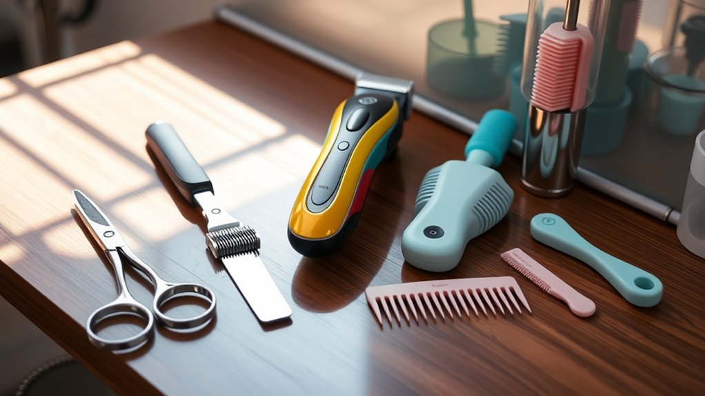 selecting suitable grooming tools