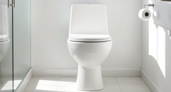 senior friendly one piece toilets