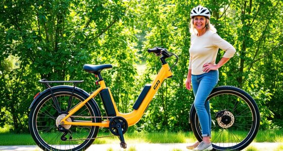 senior friendly suspension e bikes