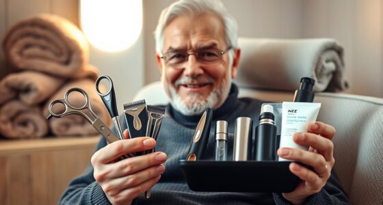 senior grooming kit options