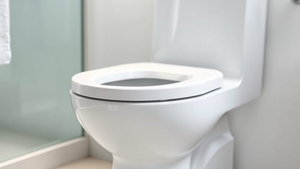 senior toilet safety features