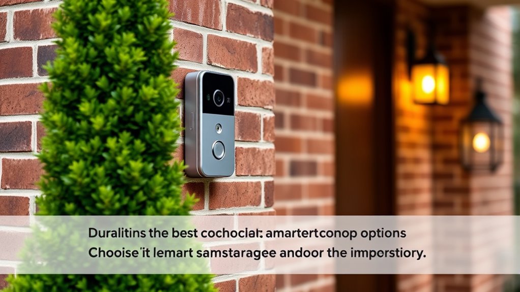 smart doorbell selection criteria