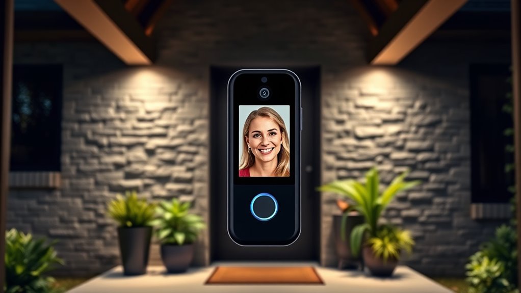 smart doorbells with facial recognition