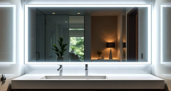 smart led bathroom mirrors