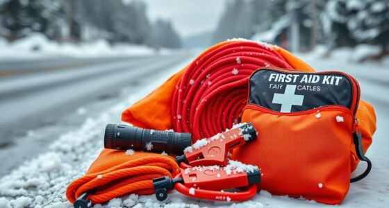 snow travel emergency kits