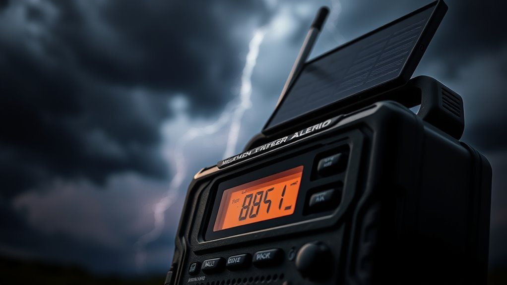 solar powered weather radios