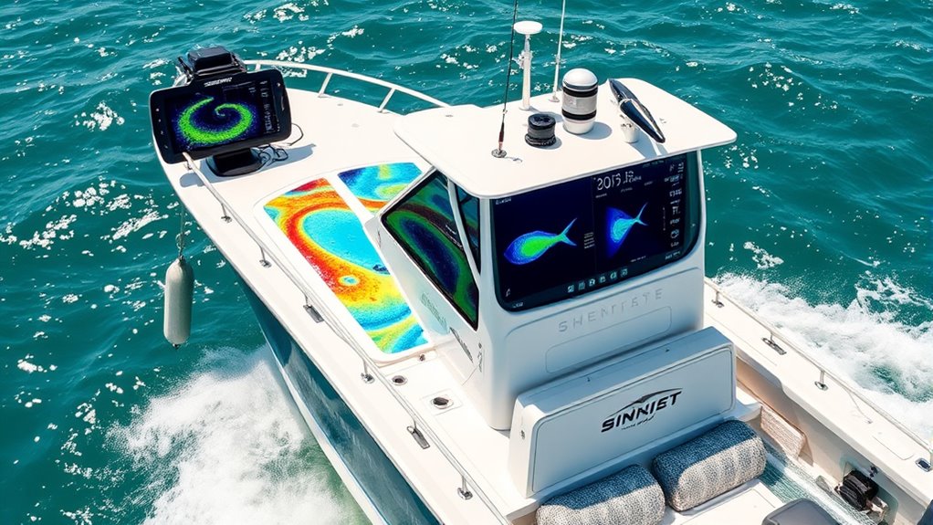 sonar features and clarity