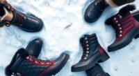 stylish and warm snow boots