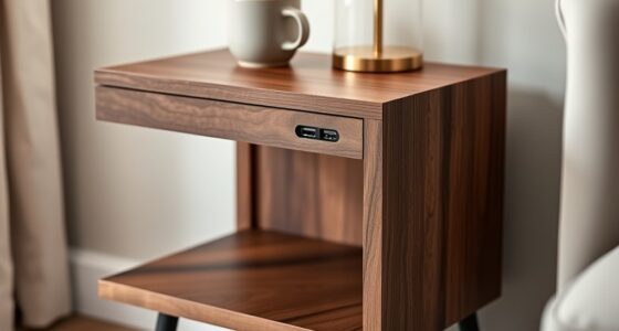 stylish charging side tables