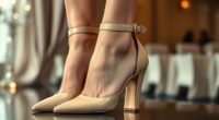 stylish comfortable event heels
