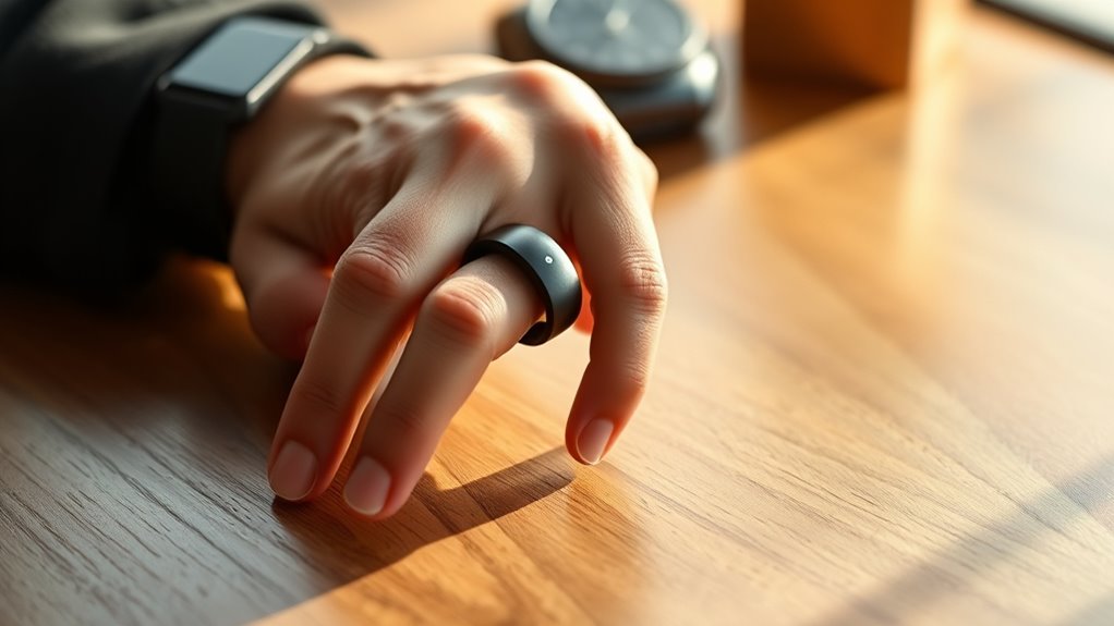 stylish health tracking rings