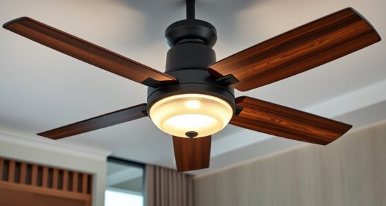 stylish lighted ceiling fans