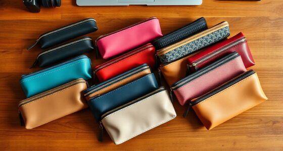 stylish organized pencil case