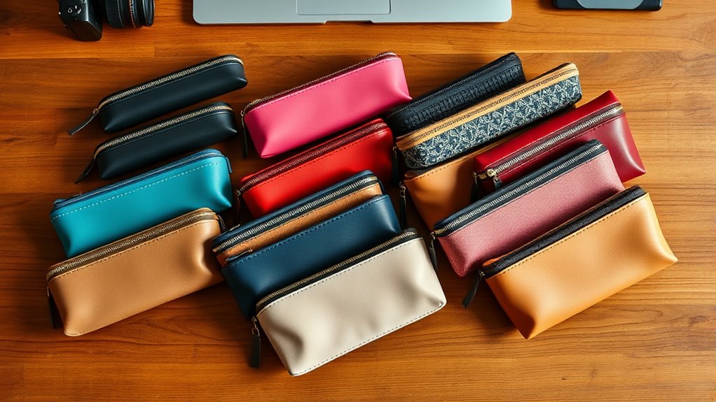 stylish organized pencil case