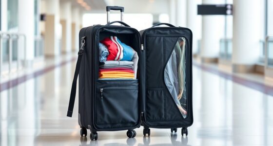 stylish wheeled travel garment organizers