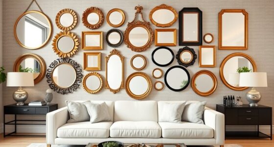 top 15 stylish living room mirrors