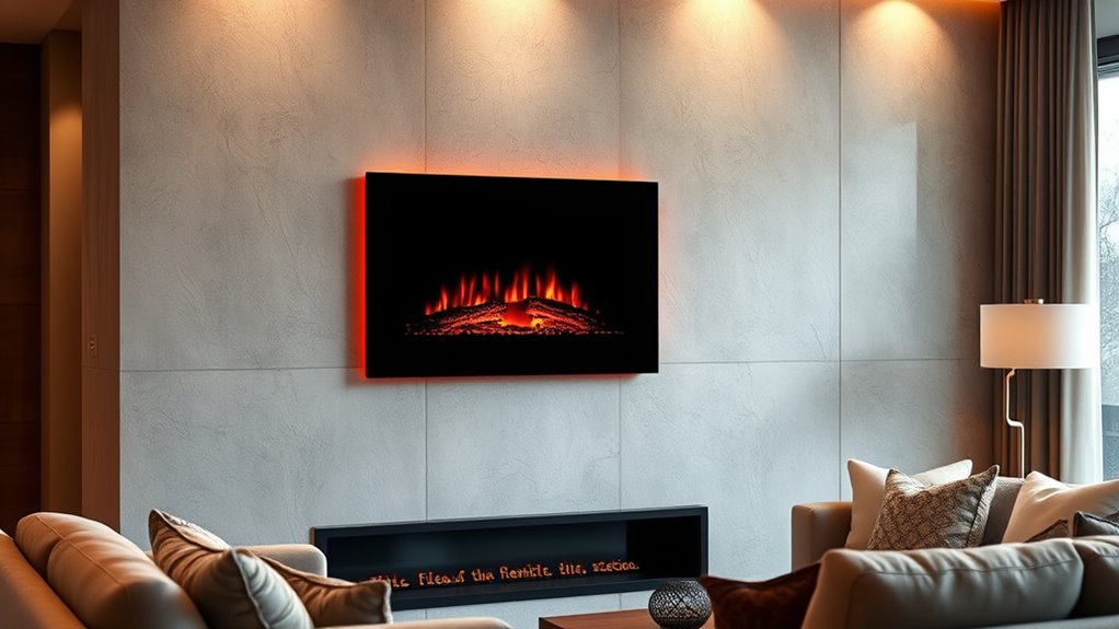 top 15 wall mounted electric fireplaces