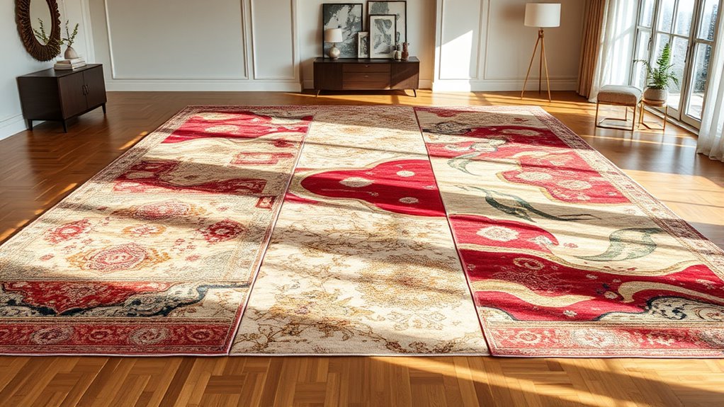 top abstract silk rug collection