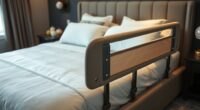 top adjustable bed safety rails