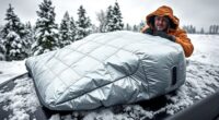 top all weather car sleeping bags