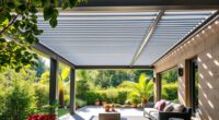 top aluminum pergola kits