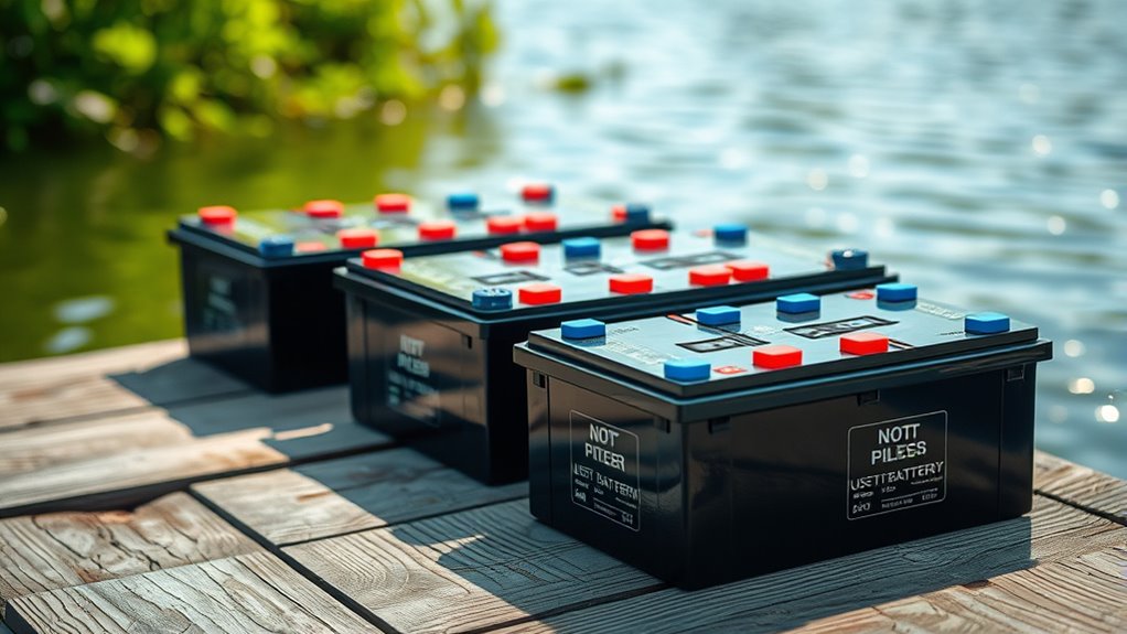 top bait boat batteries