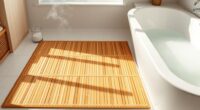 top bamboo bath mats