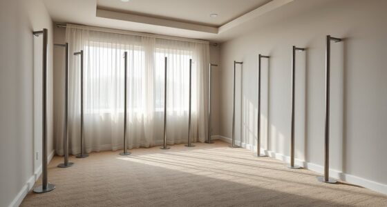 top bedroom security poles