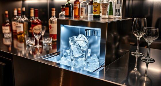 top built in ice makers